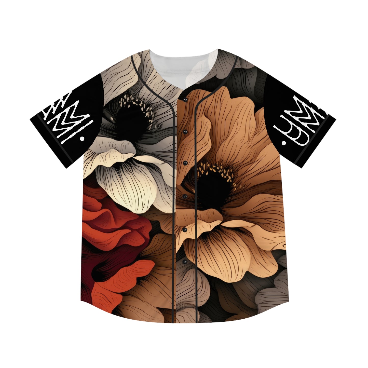 Baseball Jersey Fleurs