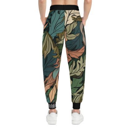 Unisex Joggers Leaves Camo 