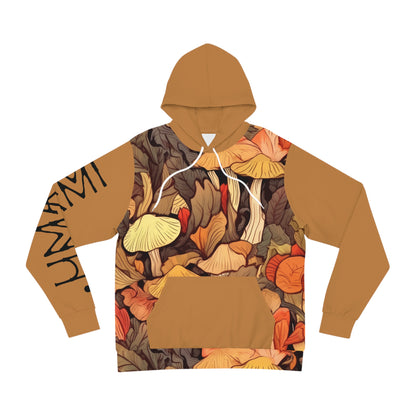 Autumn Leaves Hoodie Pale brown 