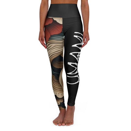 Leggings de yoga taille haute Asian Style Umami