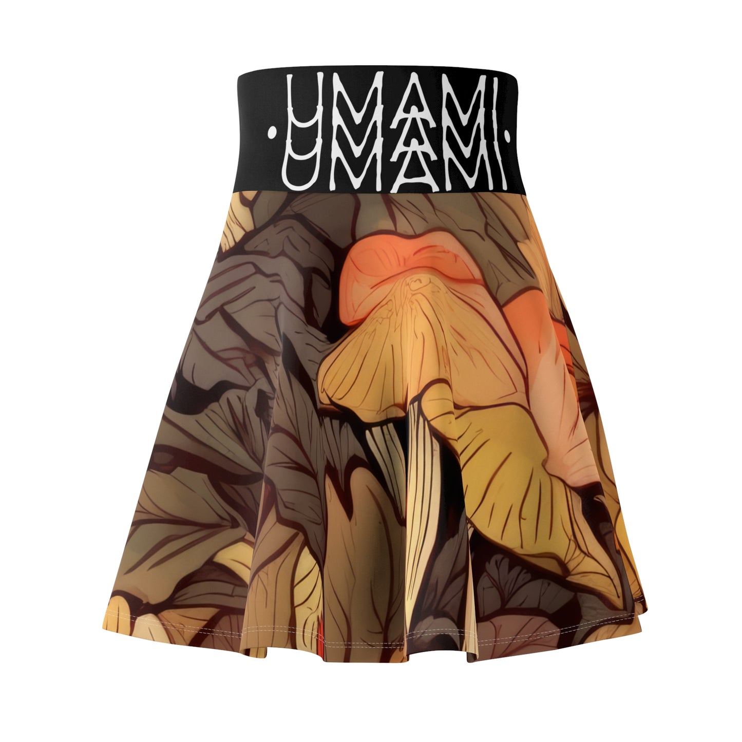 Autumn Leaves Skirt Black 