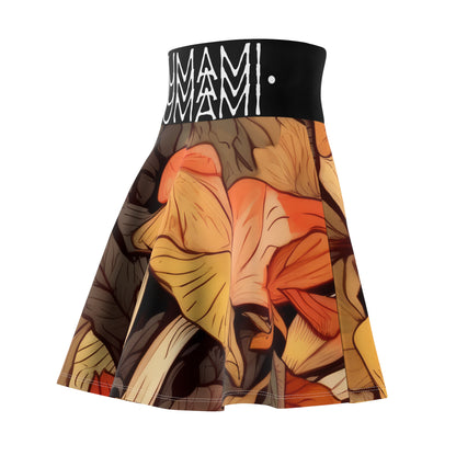 Autumn Leaves Skirt Black 