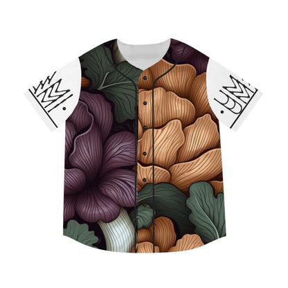 Baseball Jersey Dark Vegetables White 