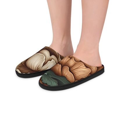 Dark Vegetable Slippers 