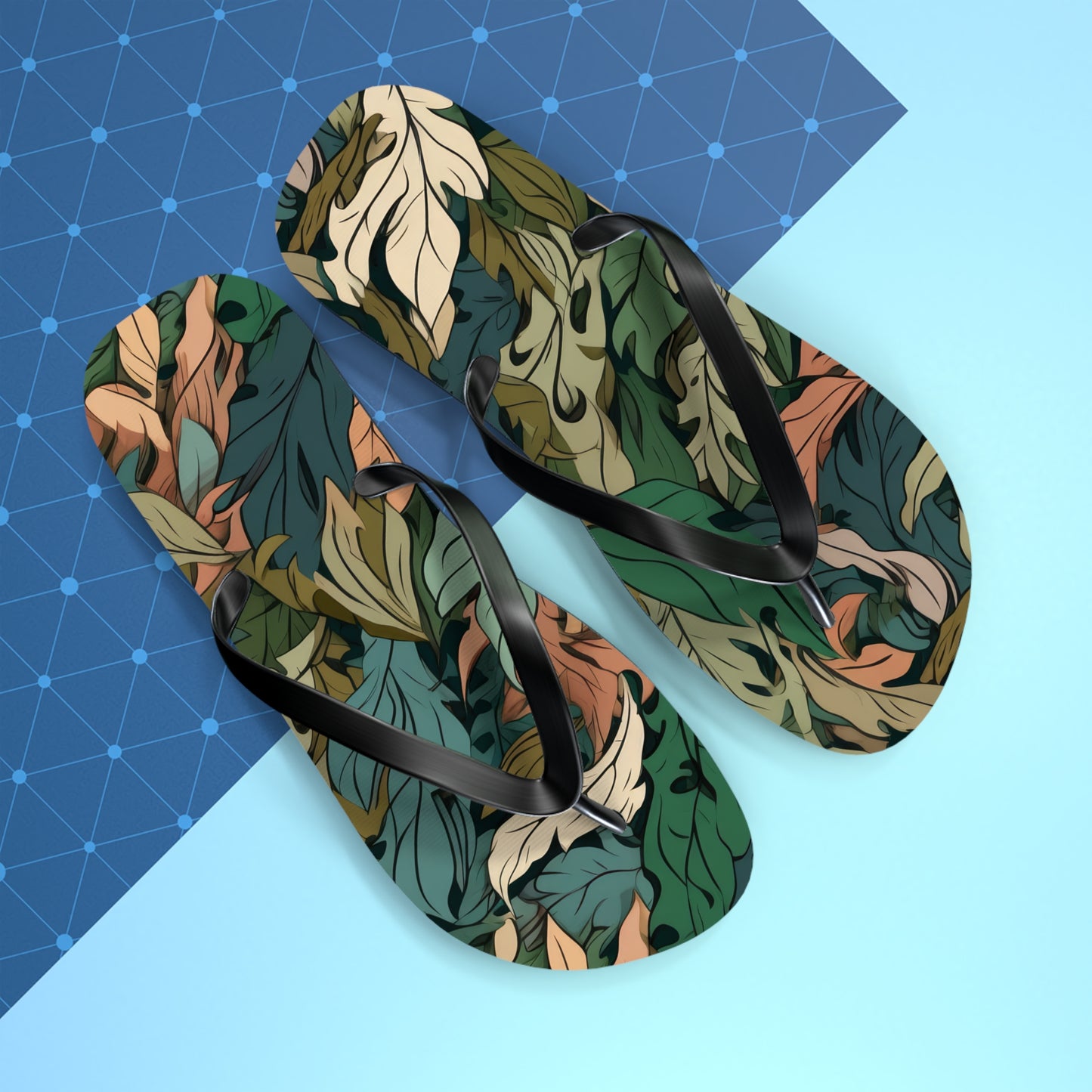 Leaves Camo Beach Sandal 