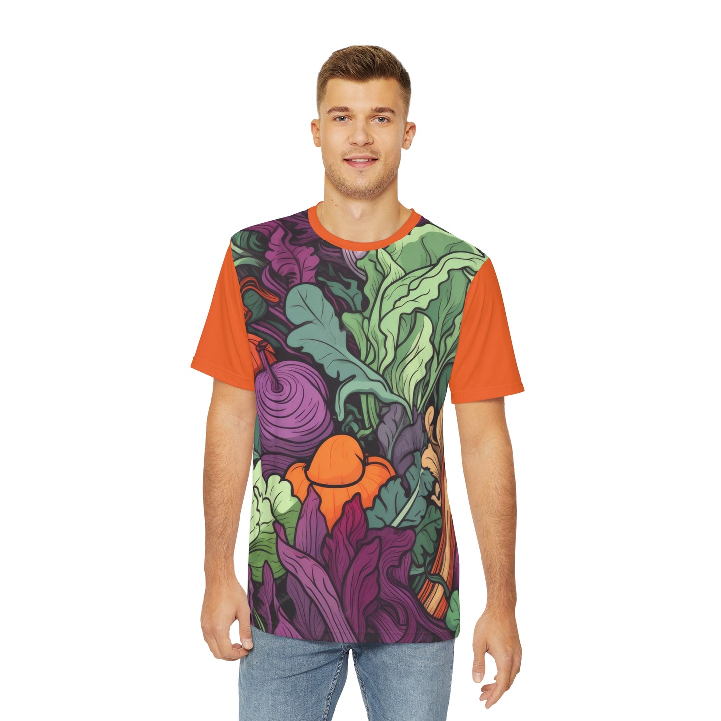 Orange Vegetable Tee 