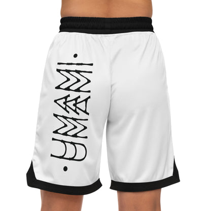Basketball Shorts White Umami 
