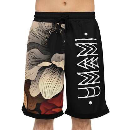 Basketball Shorts Umami Flowers 