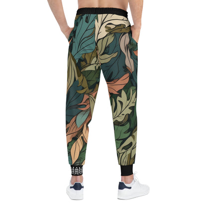 Unisex Joggers Leaves Camo 