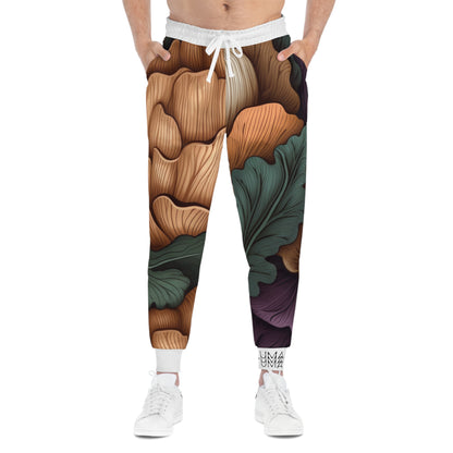 Unisex Joggers Dark Vegetables White 