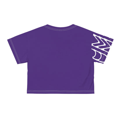 Crop Tee Purple 