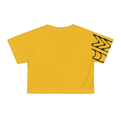 Crop Tee Jaune