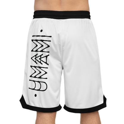 Basketball Shorts White Umami 