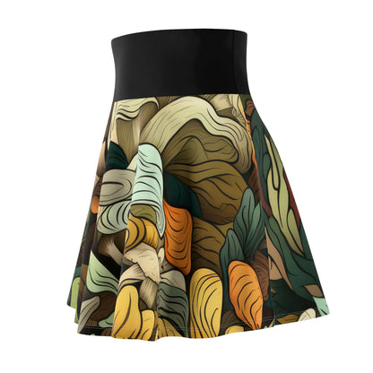 Black Mushroom Skirt 