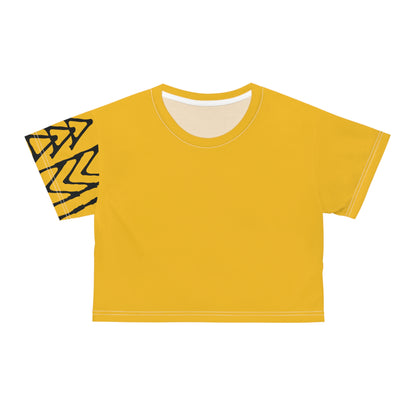 Crop Tee Jaune