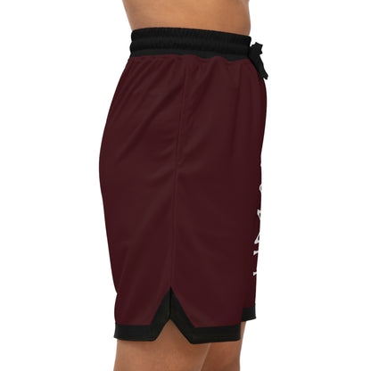 Basketball Shorts Dark Red 