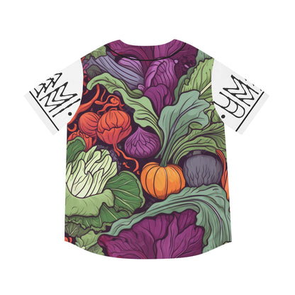 Baseball Jersey Vegetables White 