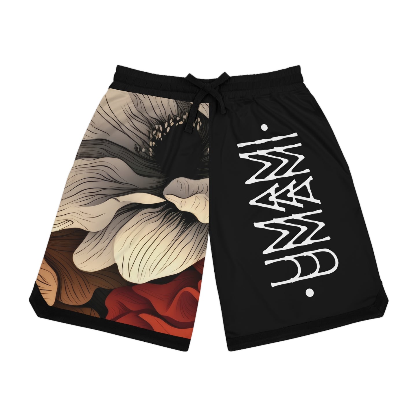 Basketball Shorts Fleurs Umami