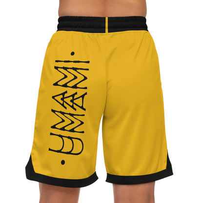 Basketball Shorts Jaune Umami