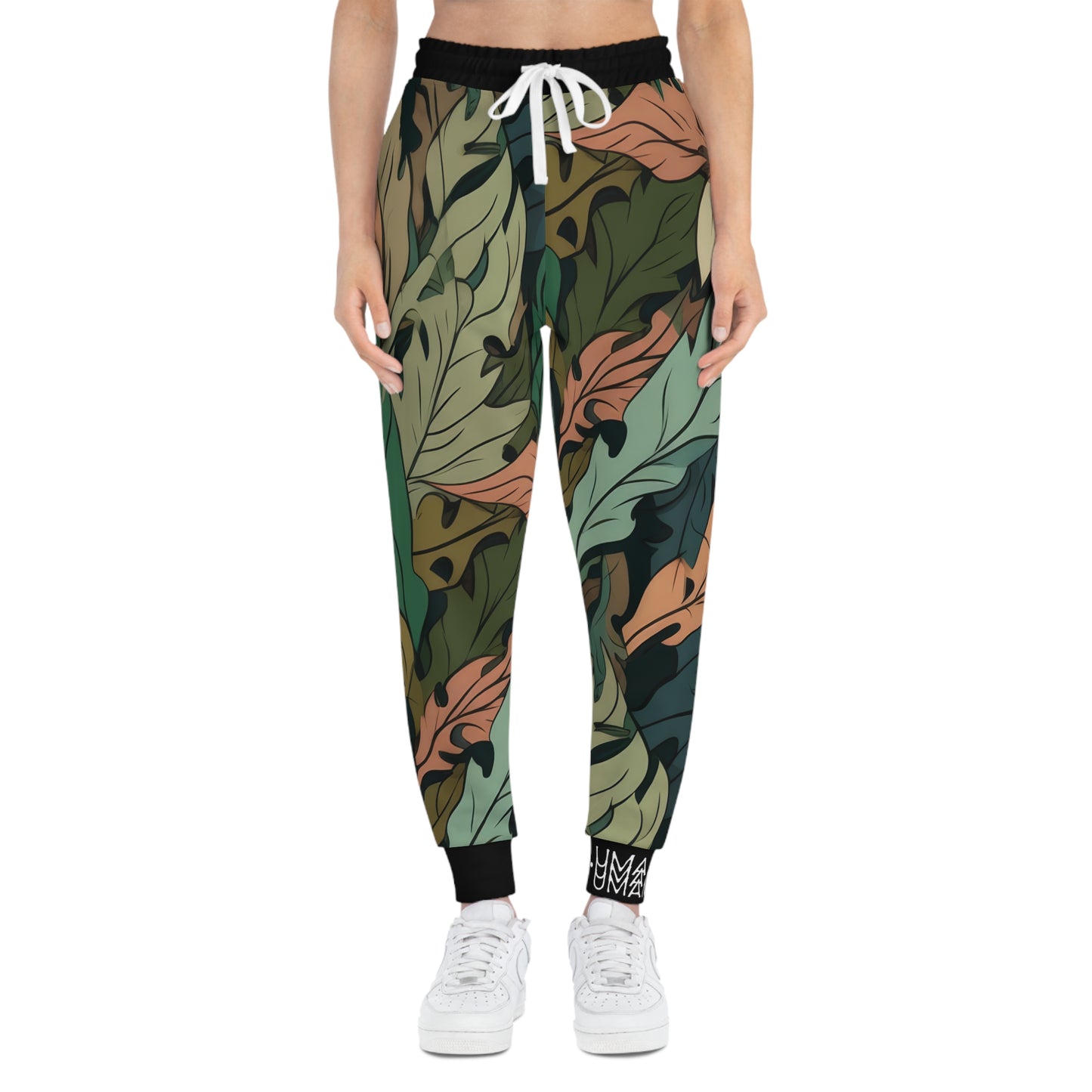 Unisex Joggers Leaves Camo 