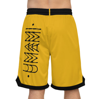 Basketball Shorts Jaune Umami