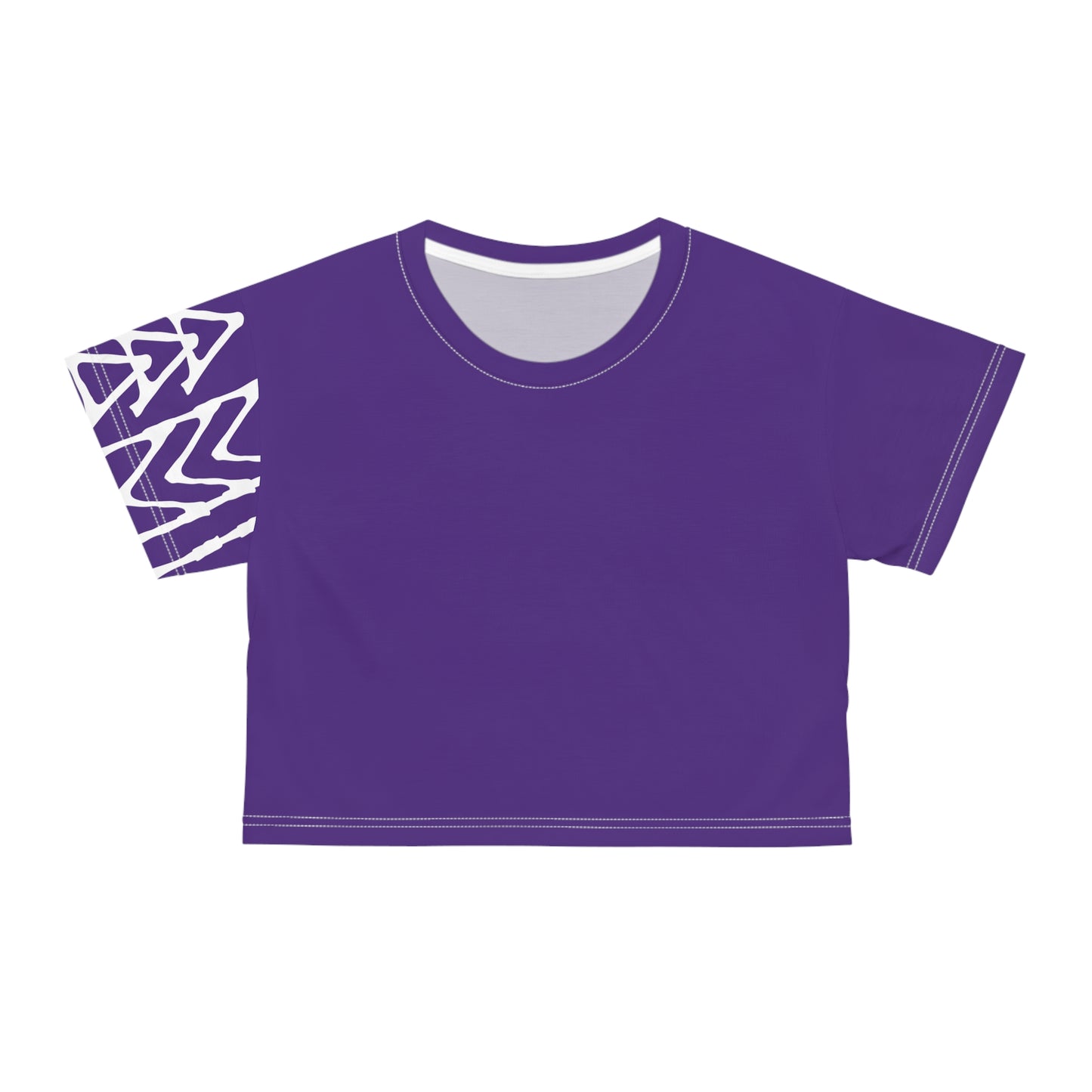 Crop Tee Purple 