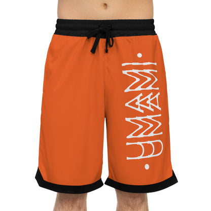 Basketball Shorts Orange Umami