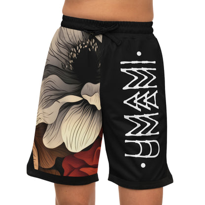 Basketball Shorts Fleurs Umami