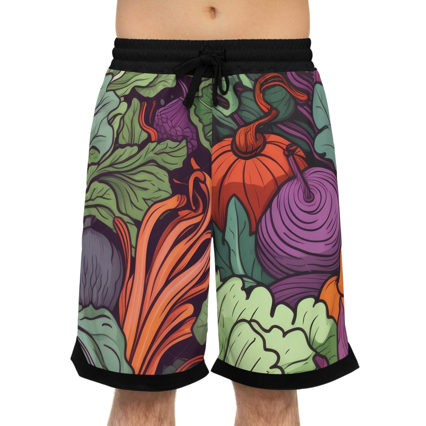 Basketball Shorts Vegetables 