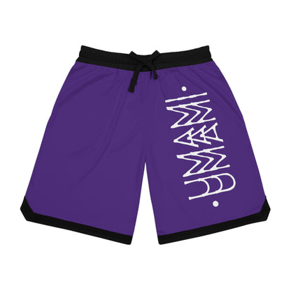 Basketball Shorts Purple Umami 