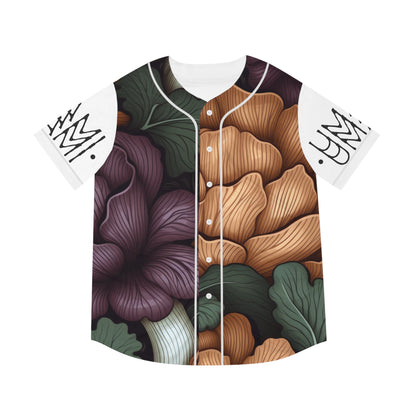 Baseball Jersey Dark Vegetables White 