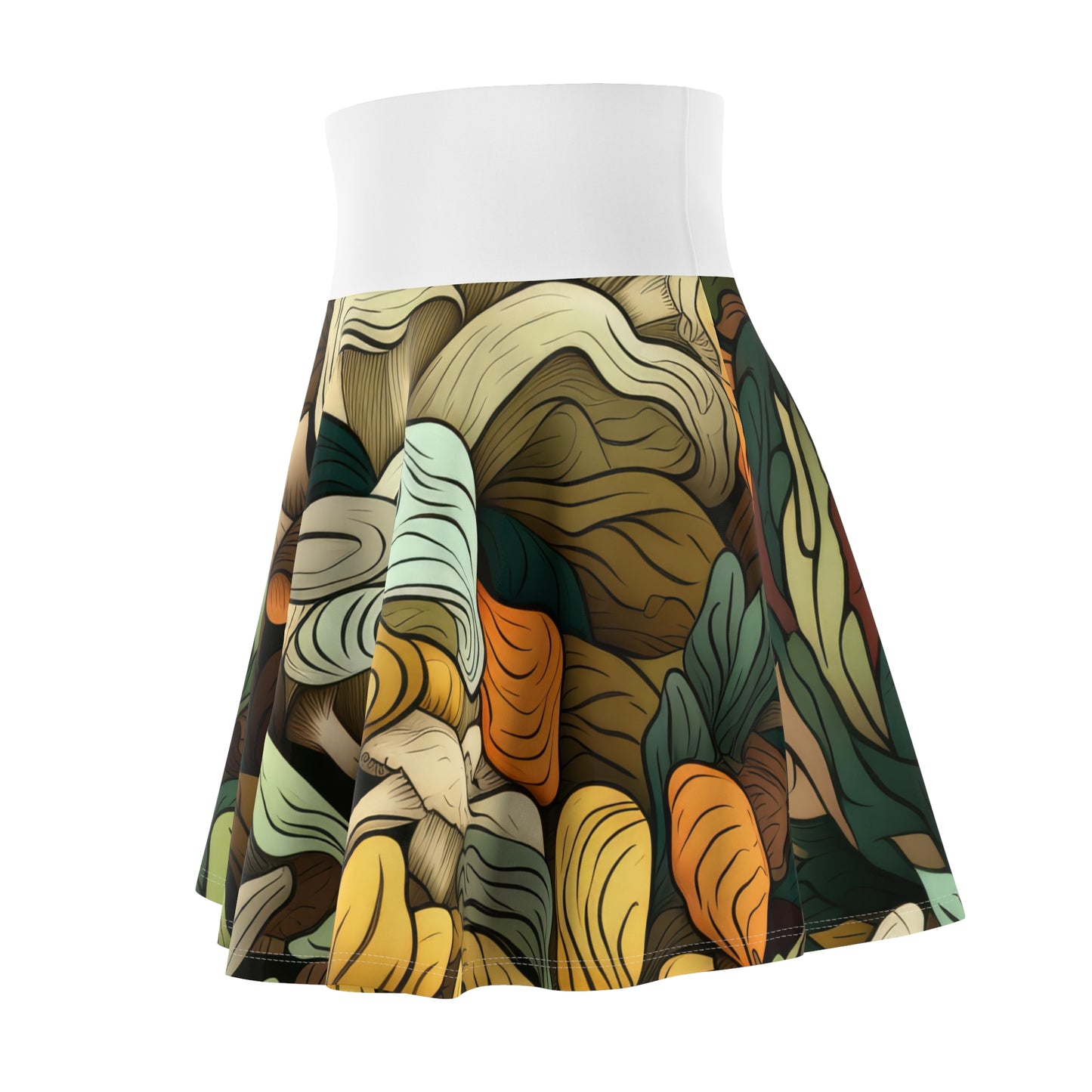 White Mushroom Skirt 