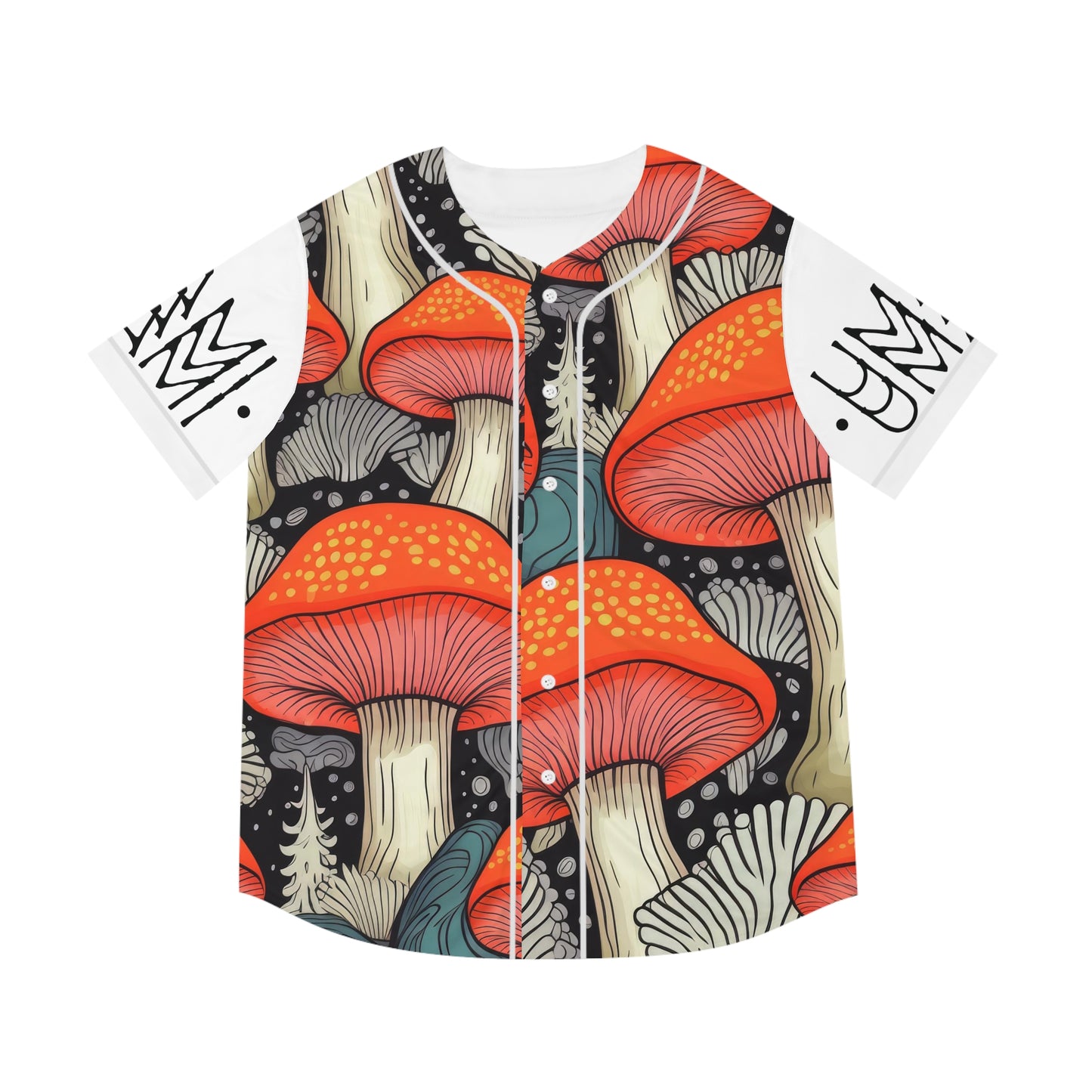 Baseball Jersey Amanita White 