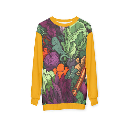 Unisex Sweatshirt Vegetables Yellow