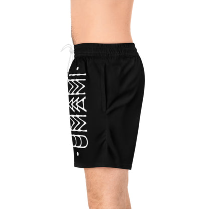 Men's Mid-Length Swim Shorts Asian Style Umami