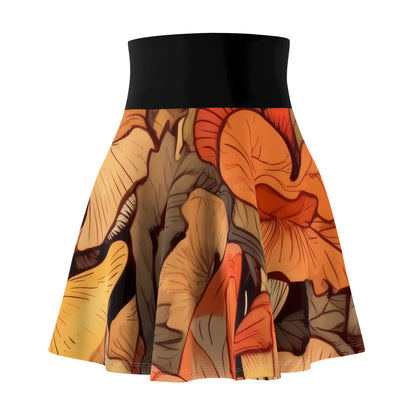 Autumn Leaves Skirt Black 